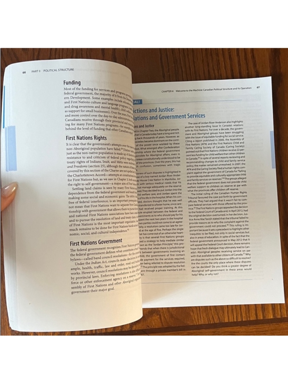Canadian Political Structure and Public Administration Book 4th Edition, Blue - Picture 4 of 5